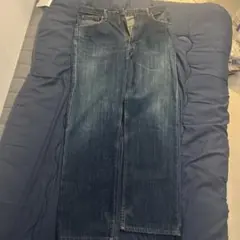 ダークブルーストレートデニムリーバイス503