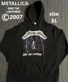 00s METALLICAメタリカ　ライドザライトニング　パーカー　2007年のサムネイル