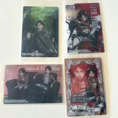 進撃の巨人　ウエハース　エレン リヴァイ　ハンジ　エルヴィンのサムネイル
