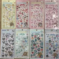 サンリオ　ボンボンドロップ 風 シール8枚セット