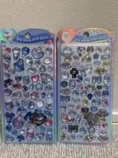 うるちゅるPOP SEAL 3Dステッカー 2種セットのサムネイル
