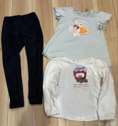 120cm 女の子服　3点セット