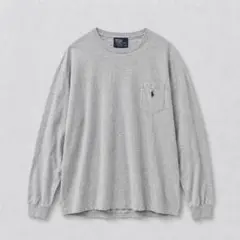 90s Polo by Ralph Lauren ロンT グレー L ポニー刺繍