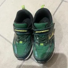 SKUNSOKU キッズスニーカー グリーン