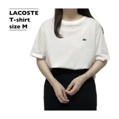 LACOSTE ラコステ 半袖 tシャツ カットソー ワンポイント刺繍ロゴのサムネイル