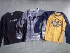キッズ 長袖Tシャツトレーナー 3枚セット まとめ売り 男の子　サイズ150