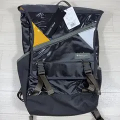 新品未使用タグ付き マスターピース リュック エナメル 牛革 ナイロン ブラックのサムネイル