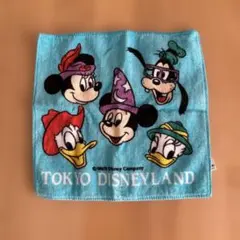 未使用ミッキータオルハンカチ