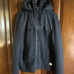 Abercrombie & Fitch フード付きジャケット S ネイビー