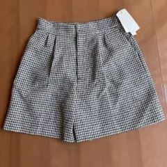 新品未使用CELFORD 千鳥格子柄 ショートパンツ