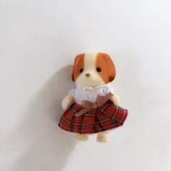 新品　シルバニア　シフォンイヌの女の子