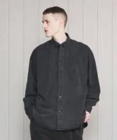 H BEAUTY&YOUTH BLACK DENIM SHIRT デニムシャツ