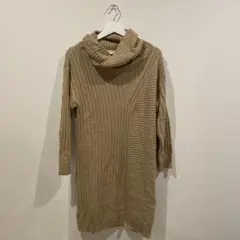 THESHOPTKニットワンピースレディースMタケオキクチブラウン