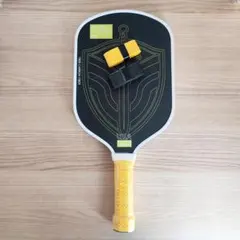 ピックルボール パドル T700 生カーボンファイバー 黄色 炎色 PHENX