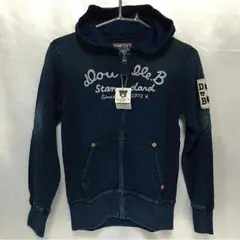 新品送料無料 ミキハウス服サイズ150 長袖パーカーダブルB DOUBLE.B