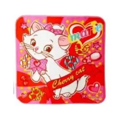 【新品✨】ミニタオル　タオル　ディズニー　おしゃれキャット　マリーちゃん　マリー