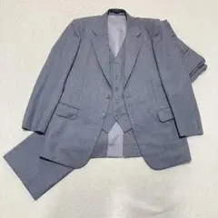 藤井大丸 昭和56年製 레트로 スリーピース スーツ セットアップ 千鳥格子柄