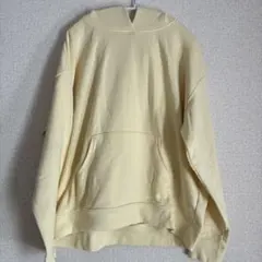 AMERICAN HOLIC クリームイエロー色 フード付きパーカー　フーディ