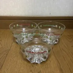 ケロケロケロッピガラス製デザートカップ 3個セットのサムネイル