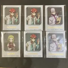 地縛少年花子くん2 ダイソー　フォトカードvol.2 土籠　夏彦　桜セット