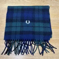 FRED PERRY チェック柄マフラー