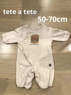 tete a tete 50cm 60cm 70cm ロンパース　暖かいのサムネイル