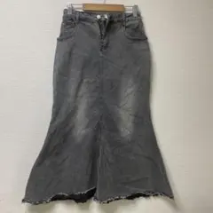 DAY CLOSET デニムスカート グレー　Lのサムネイル