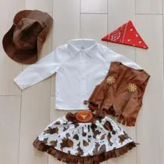 カウガール コスプレ衣装 女の子(90cm)