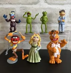 マペッツショー　ディズニー　フィギュア　７体セット