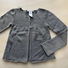 【美品】ボンポワン 綿100% カーディガン　130cm