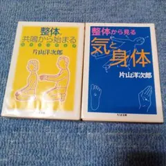 整体。共鳴から始まる 整体から見る気と身体 片山洋次郎 2冊セット