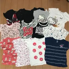 女の子夏物トップスまとめ12枚 120〜140 ブランド有