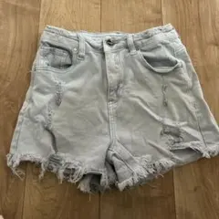 RISEN JEANS ライトブルー ショートパンツ デニム　ズボン