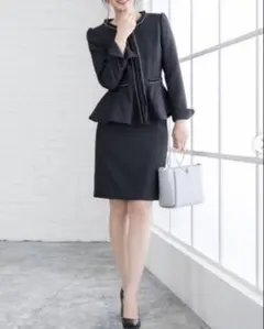 Newlymeニューリーミー セレモニースーツジャケットスカートネイビーSサイズ