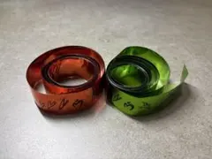 Mrs. GREENAPPLE グリーンテープ&オレンジテープ ノーカット各1本