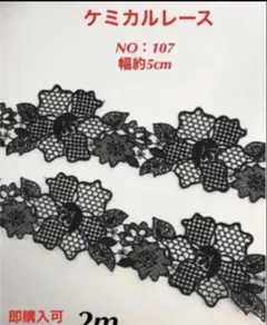 ケミカルレース　NO：107 長さ2m 即購入可