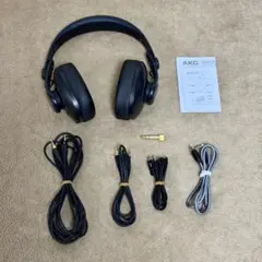 【動作良好】AKG K361-BT ワイヤレスヘッドホン イヤーパッド交換済