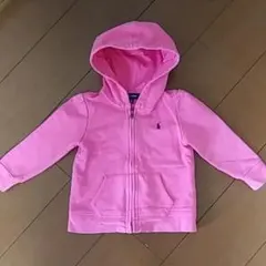 ラルフローレン パーカー90センチ　ピンク