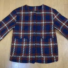 おしゃれなコートジャケット　赤紺白　ホコモモラ　シビラ　マリメッコ　ツモリチサト