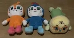 ドキンちゃん コキンちゃん メロンパンナ ぬいぐるみセット売り 約30cm