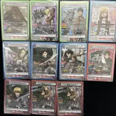 UNION ARENA 進撃の巨人SR11枚セット