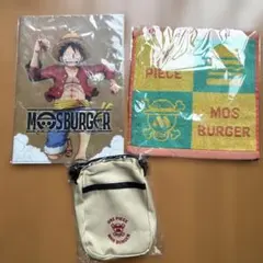 ONE PIECE MOS BURGER コラボセット