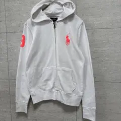 Ralph Lauren ジップアップ パーカー ビッグポニー L フルジップ