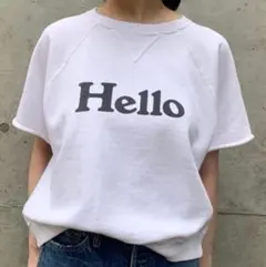 マディソンブルー HELLO スウェットトレーナー 白 02L - メルカリ
