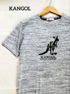 KANGOL EXTRA COMFORT メンズ半袖 Tシャツ グレー　Mサイズ