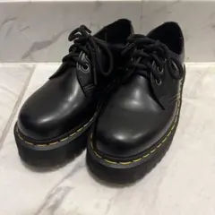 ♡様専用 dr.martens 1461 quad UK4 黒 厚底 3ホール