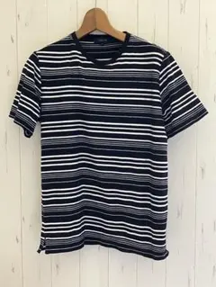 TAKAIQ ボーダー Tシャツ Lサイズのサムネイル