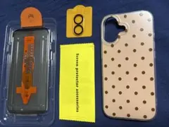【4点セット②】iPhone17 ケース/ガラスフィルム/カメラレンズカバー