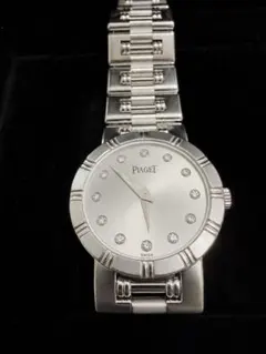 【PIAGET】ピアジェ ダンサーK18WG 12Pダイヤクオーツ6/15迄値下のサムネイル