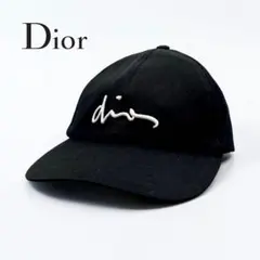 かやきりさま　Dior homme ディオール 黒 白 キャップ L 2026年最新】Dior Homme カラー：ブラック系 メンズ ベースボール